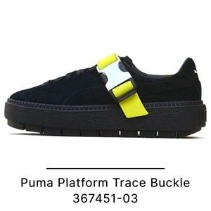 Puma Platform Trace Buckle Womens Sneakers